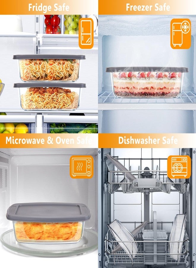 BAKEWAY Loaf Pans for Baking Bread with Lids Large 1800 ML/1.9 Qt Baking Dish With Lid Baking Set, Meatloaf Pan Set, Loaf Pan For Baking Bread, toast, Cakes, Oven Pan, Banana Bread Pan - 2Pcs - Image 4