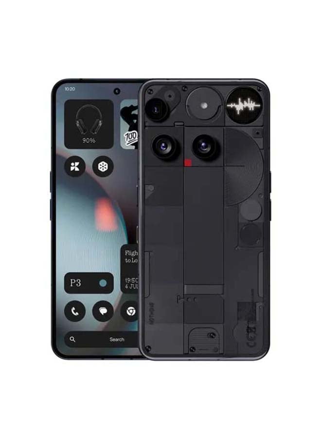 Nothing Phone 3 Dual SIM 5G Black 16GB RAM 512GB - International Version - Image 1