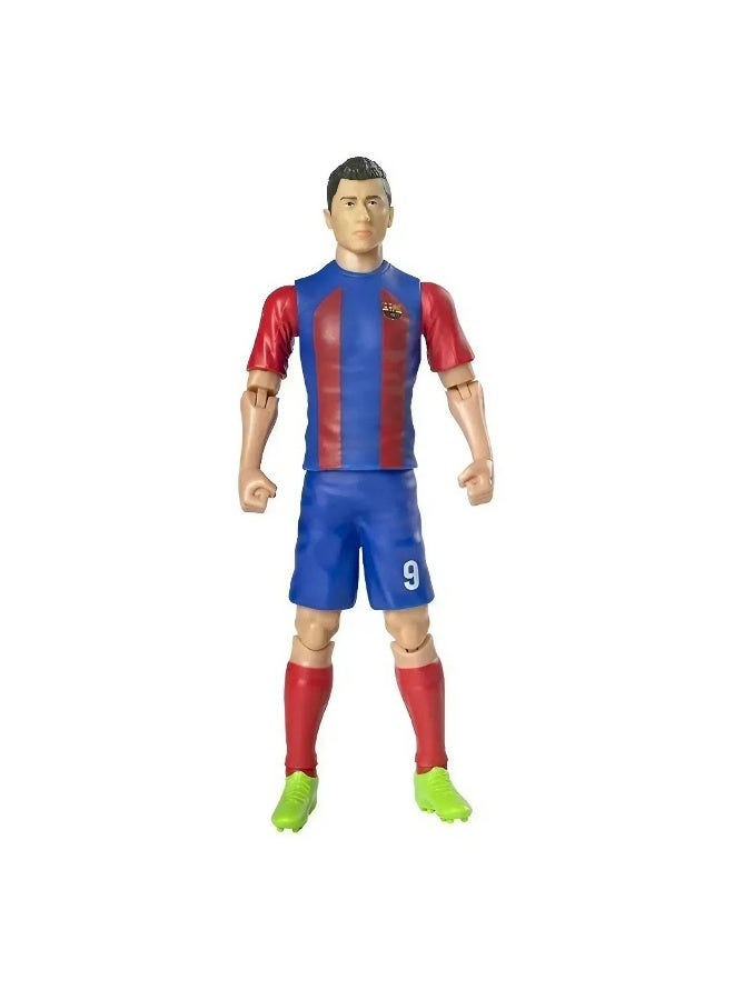 FC BARCELONA #9 تمثال روبرت ليفاندوفسكي (20 سم) - Image 2