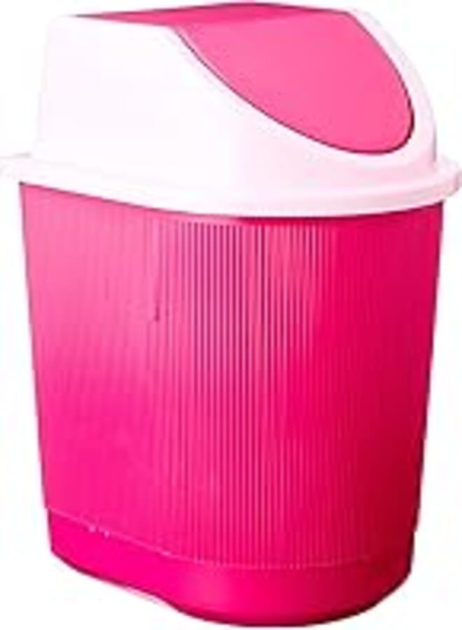 elyassin Waste Bin with Lid 24 Liter - Colors Vary