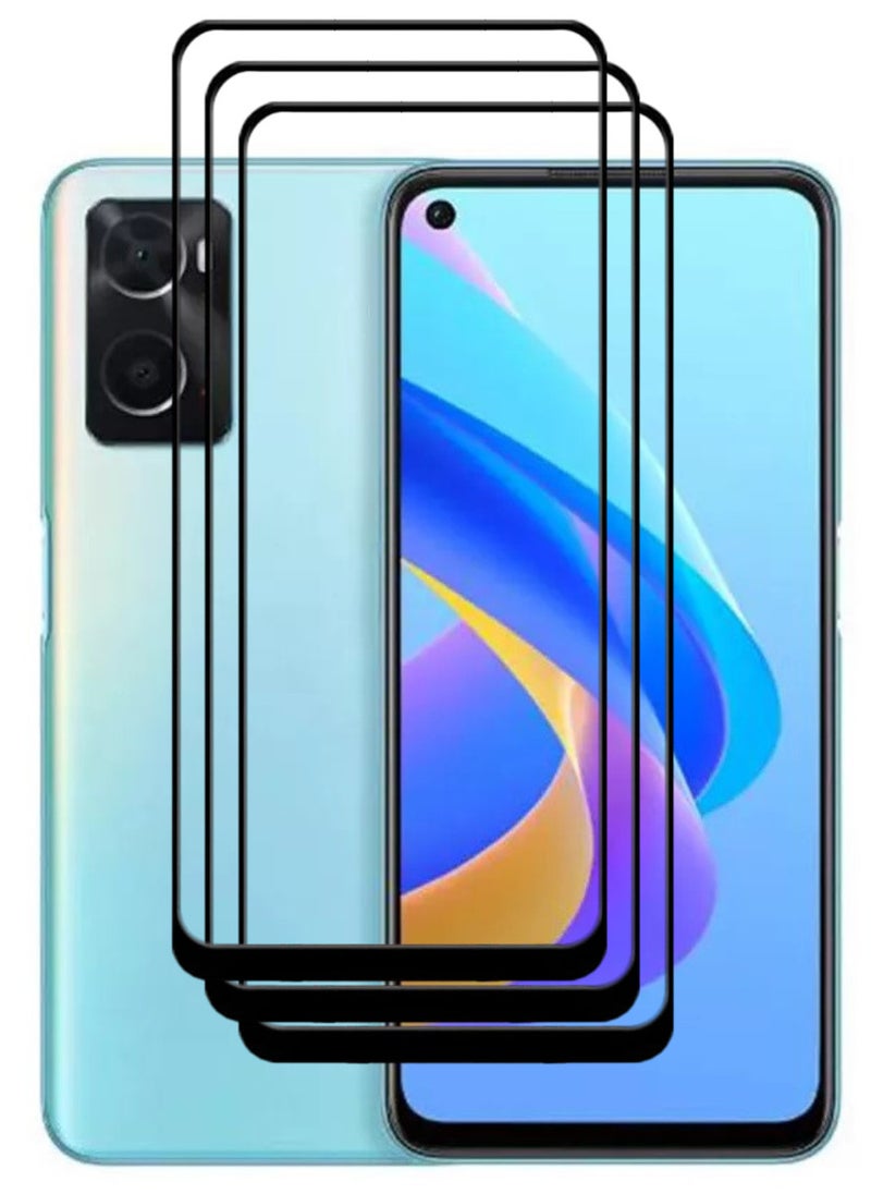 ACLIX 3 Pieces Antistatic ESD Dustproof Premium Quality High Definition Tempered Glass Screen Protector Designed For Oppo A36 - Image 1