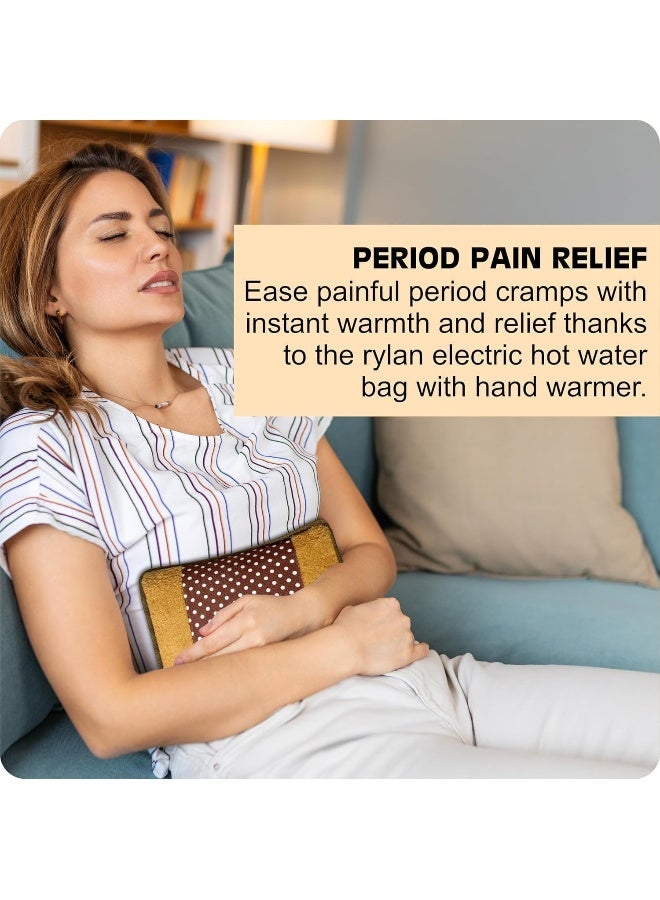 MOMENT حقيبة تسخين MOMENT، أكياس ماء ساخن لتخفيف الألم، حقيبة تسخين كهربائية، وسادة تسخين - حقيبة زجاجة ماء ساخن، حقيبة ماء ساخن كهربائية، وسادة تسخين لتخفيف الألم: ألوان متنوعة - Image 4