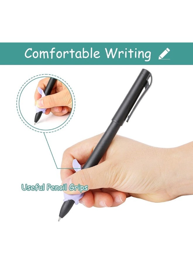 Handwriting Copybook, Magic Calligraphy Practice Book For Kids, Reusable Tracing Practice kit. Included Easy Grip Pen & Refill 4 books Math Numbers English Alphabet Drawing (A5)