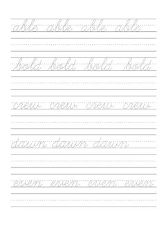 Independently Published Cursive Handwriting Workbook for Teens: A cursive writing practice workbook for young adults and teens: 2  - Image 4