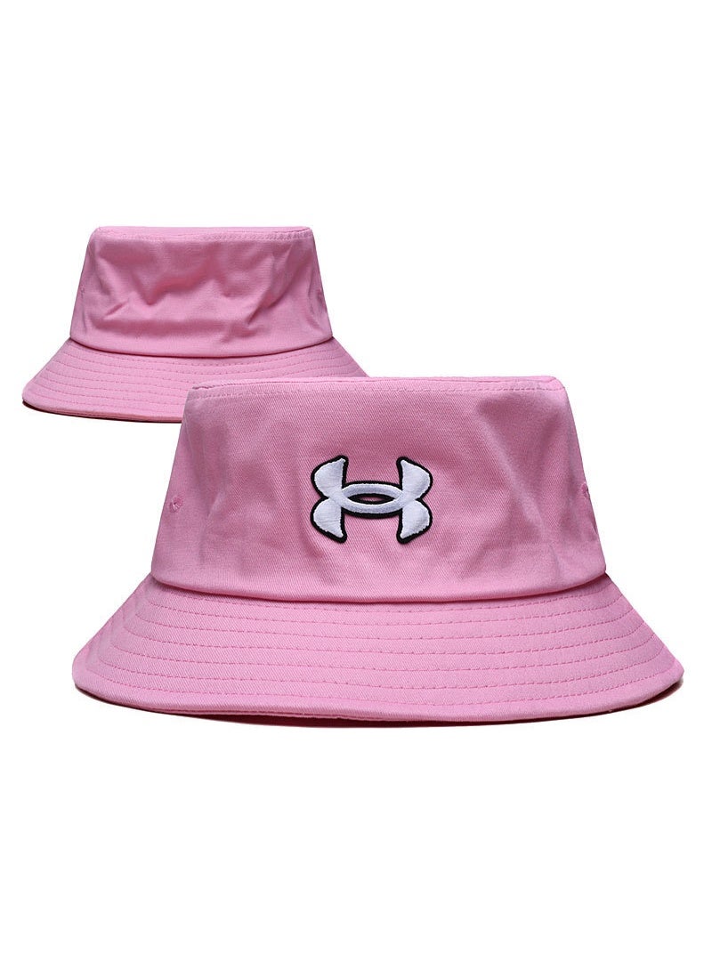 Under Armour Pink Bucket Hat with Embroidered Logo