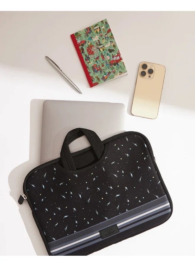 تشامباك TEAL By Chumbak Milky Way Laptop Sleeve- 13inch
