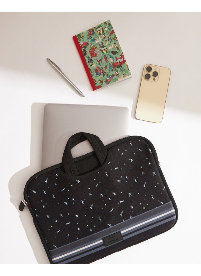 Chumbak TEAL By Chumbak Milky Way Laptop Sleeve- 13inch  - Image 3