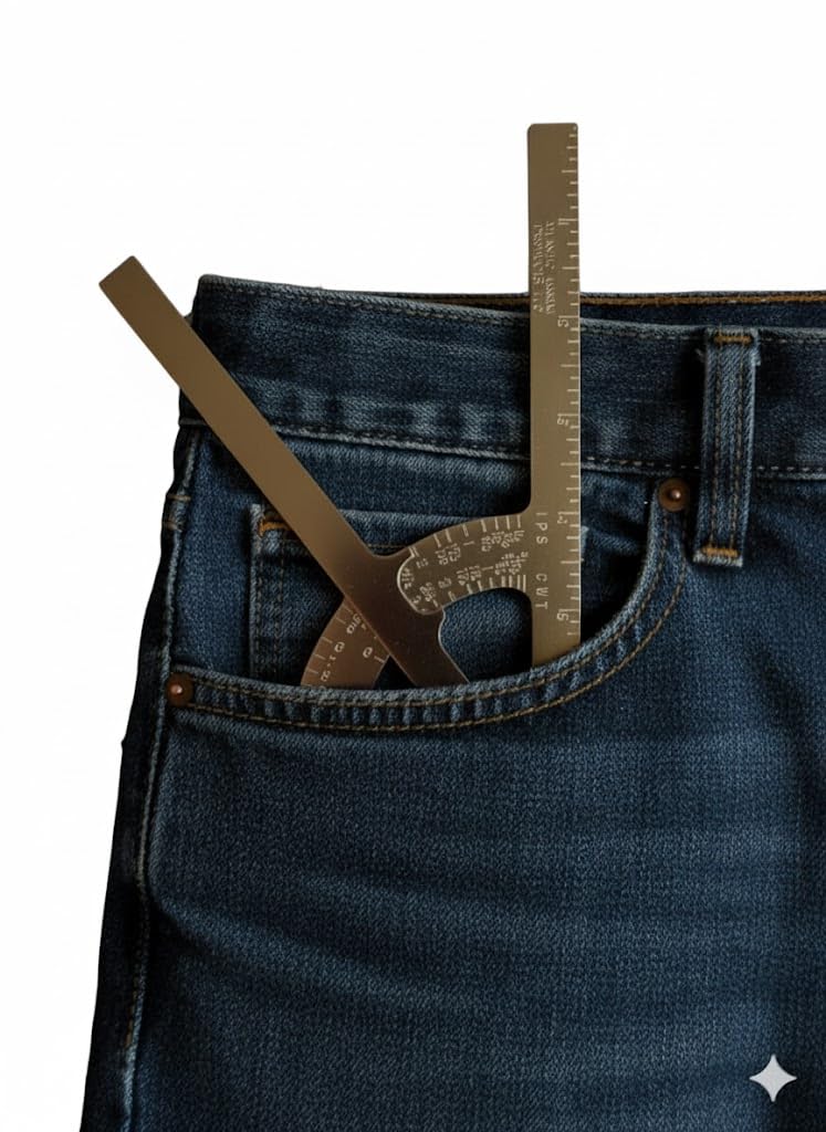 BRB Products Pocket Sized Pipe Caliper, for Iron Pipe and Copper Tubing Size, Made in USA - Image 3
