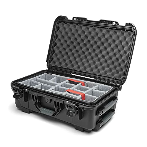 NANUK 935 Hard Case with Padded Divider – Waterproof Equipment Case with Wheels, 22” x 14” x 9” – Dustproof and Impact Resistant, Airline Carry-On Approved – Black - Image 4