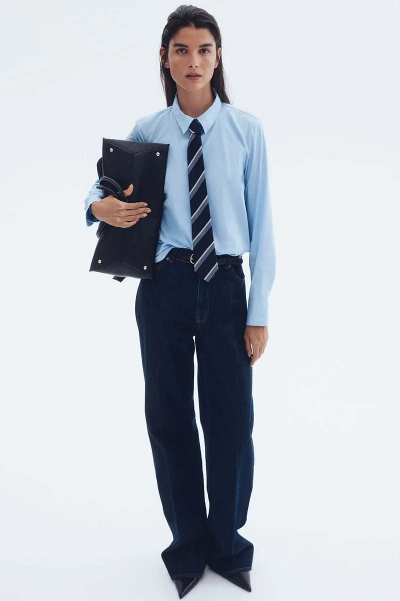 H&M Cotton-blend shirt