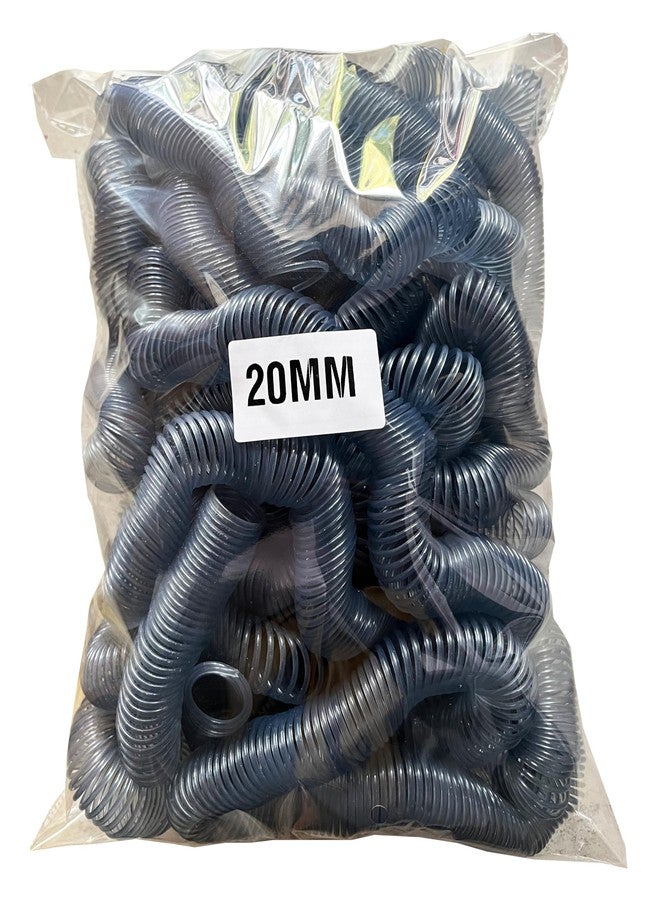 Kosh حلقة ربط حلزونية بلاستيكية شفافة عالية الجودة من كوش (20 مم) - Image 1