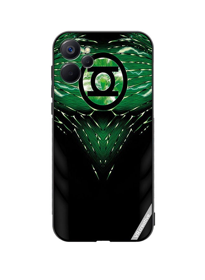 VR CREATIVE Protective Case Cover For Realme 9i 5G Jack Kirby Green Lanterns Art Design Multicolour - Image 1