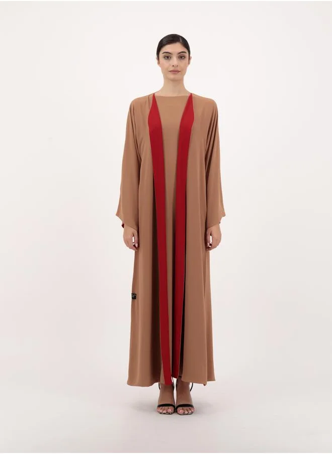 Meem by Mariyah Dual side abaya with sheila
