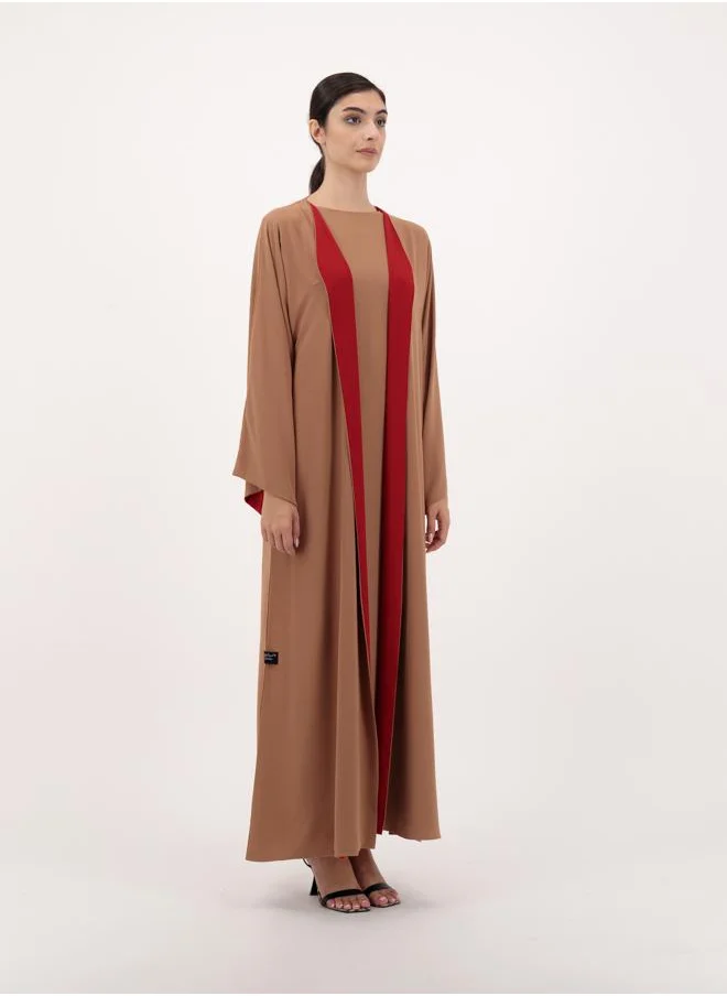 Meem by Mariyah Dual side abaya with sheila