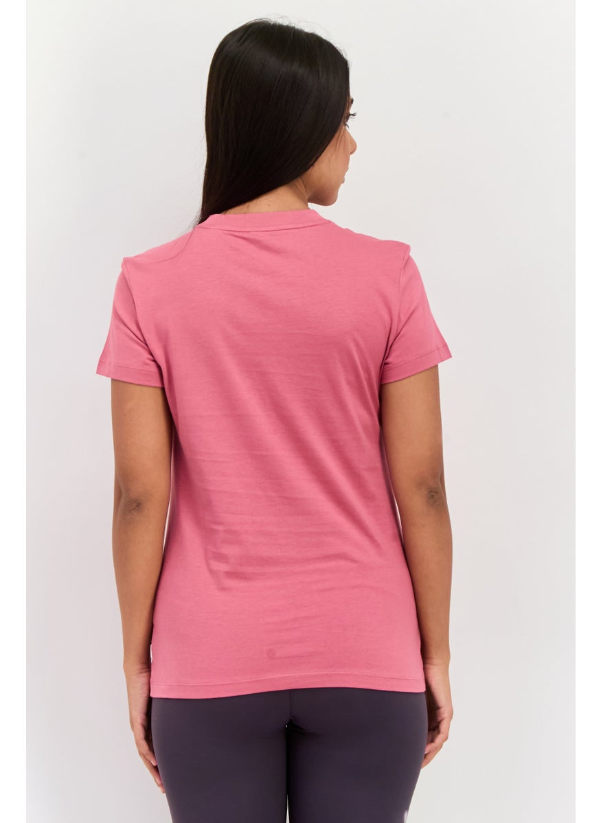 PUMA Women Sportswear Fit Short Sleeves Outdoor T-Shirt, Rose Pink  - Image 3