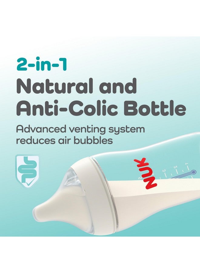 نوك زجاجة NUK® Perfect Match™ سعة 8 أونصة، عبوتان - Image 4