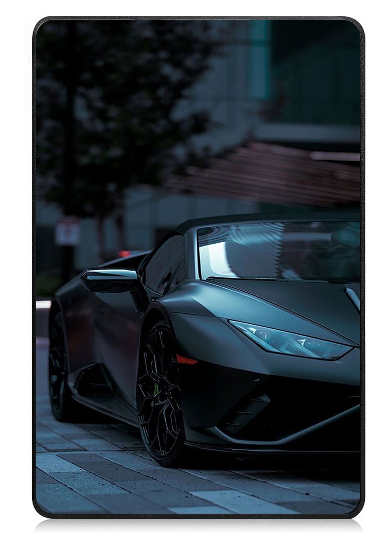 Theodor Protective Flip Case For Samsung Galaxy Tab A9 With Trifold Stand Auto Wake Sleep Shockproof Cover Lamborghini 2 - Image 1