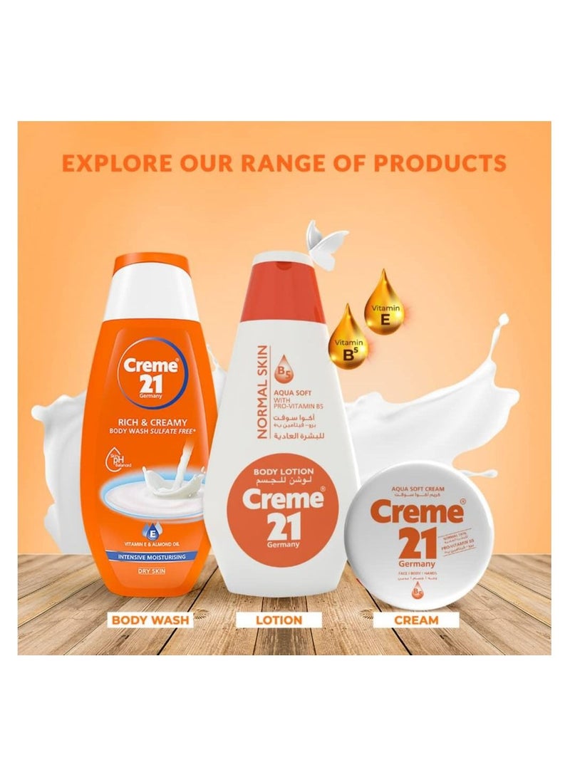 Creme 21 Aqua Soft Cream, 250 ml - Image 5