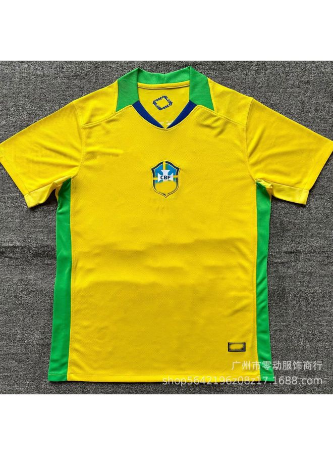 25-26 Brazil Home Court Football Jersey - Image 1