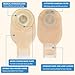 KONWEDA 10 PCS Colostomy Bags Convex OnePiece Ostomy Bags Drainable Pouches with Belt Buckle CuttoFit Max 45mm - Image 4