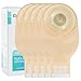 KONWEDA 10 PCS Colostomy Bags Convex OnePiece Ostomy Bags Drainable Pouches with Belt Buckle CuttoFit Max 45mm - Image 1
