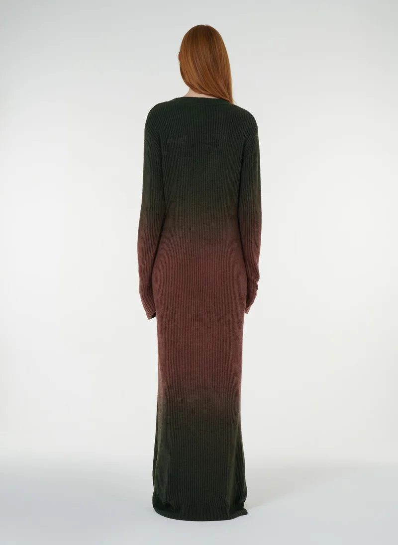 leem Tie-Dye Knitted Dress