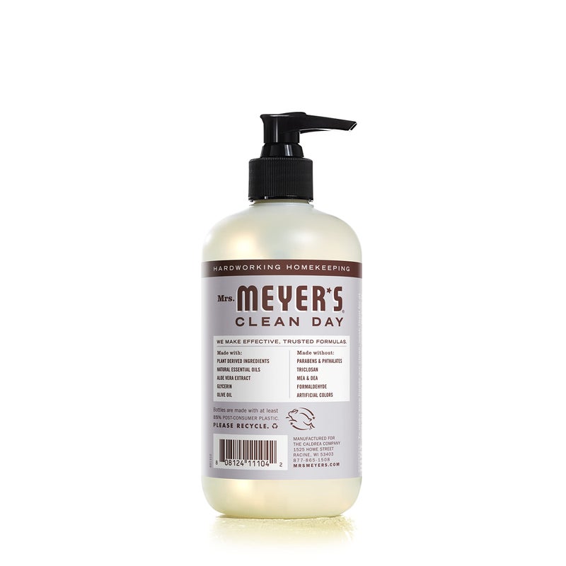 MRS. MEYER'S CLEAN DAY Hand Soap, Made with Essential Oils, Biodegradable Formula, Lavender, 12.5 fl. Oz - Image 3