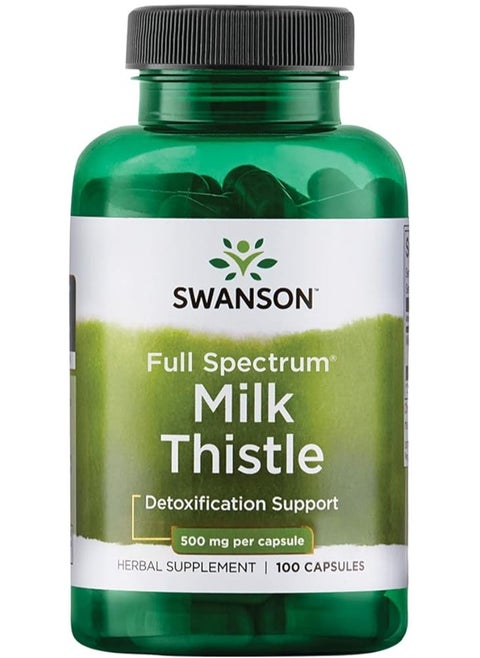 Full Spectrum Milk Thistle - 100 Capsules