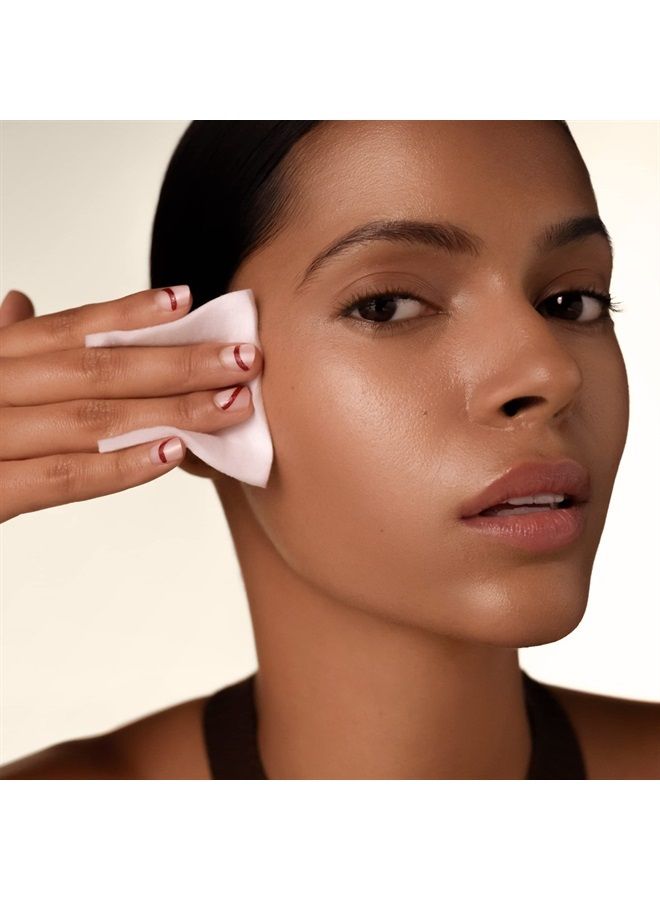 Shiseido Facial Cotton Pads - Includes 165 Squares - For Softener Application & Makeup Removal - 100% Natural, Super Soft - Image 3
