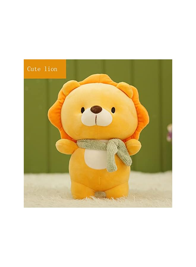 The Bros دببة محشوة على شكل أسد لطيف، 11.8 بوصة وسادة ناعمة للحضن، ألعاب محشوة، هدايا عيد ميلاد للأطفال، هدايا عيد الشكر، زينة منزلية، هدايا حفلات - Image 2