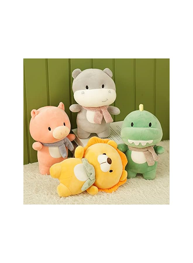 The Bros دببة محشوة على شكل أسد لطيف، 11.8 بوصة وسادة ناعمة للحضن، ألعاب محشوة، هدايا عيد ميلاد للأطفال، هدايا عيد الشكر، زينة منزلية، هدايا حفلات - Image 5