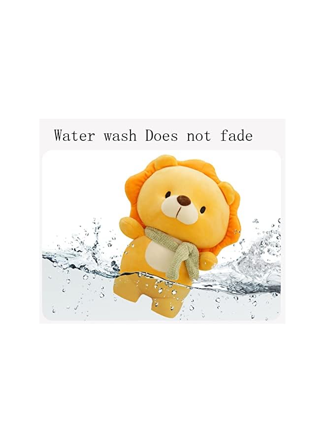 The Bros دببة محشوة على شكل أسد لطيف، 11.8 بوصة وسادة ناعمة للحضن، ألعاب محشوة، هدايا عيد ميلاد للأطفال، هدايا عيد الشكر، زينة منزلية، هدايا حفلات - Image 4