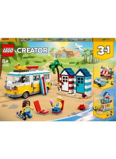 LEGO 3In1 31138 Beach Camper Van  Building Set  - Image 4