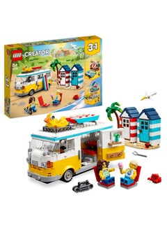 LEGO 3In1 31138 Beach Camper Van  Building Set  - Image 1