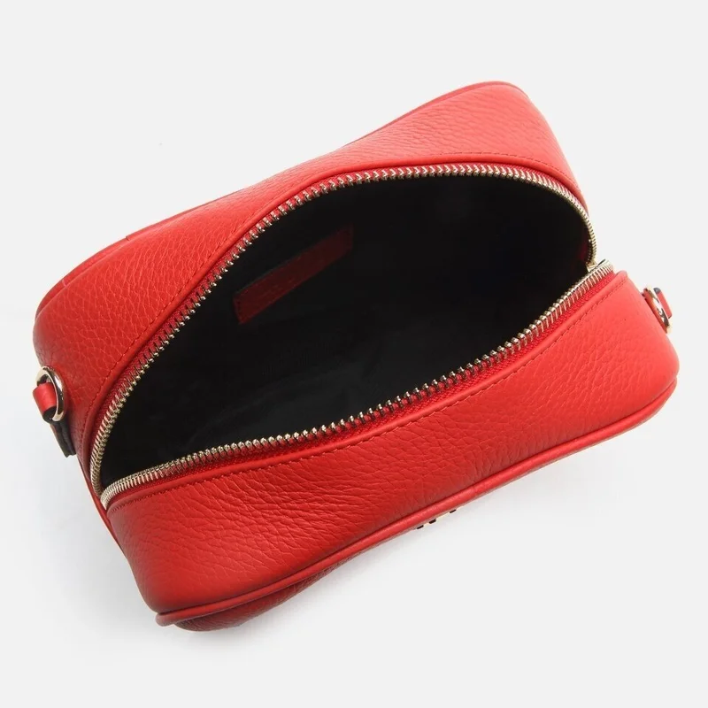 Hotiç 03CAH280900A750 GENUINE Leather Red Women's Bag