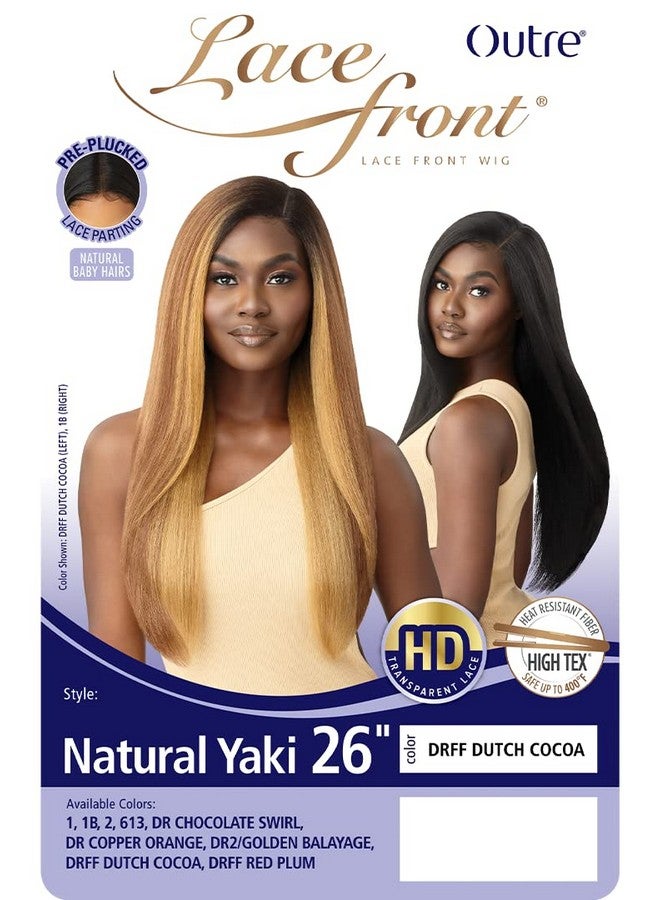 Outre Utre Lace Front Wig Natural Yaki 26" (2) - Image 3
