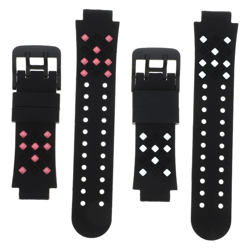 2 Pack White Watch Band 11x1 5cm Quick Release Strap Compatible with Y03 - Image 2