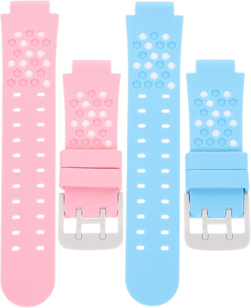 2 Pack White Watch Band 11x1 5cm Quick Release Strap Compatible with Y03 - Image 1