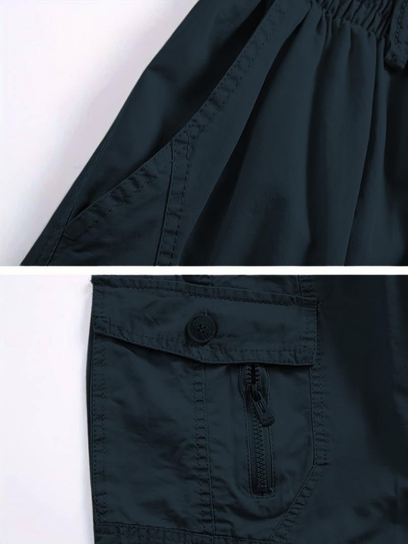TAGDO® Men's Cargo |Cargo Pants for Men|Cotton Pant| Men's Classic Cargo Pant (RF-Cargo-2002-Navy-30) - Image 2