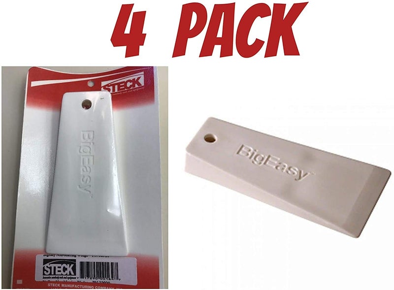 pizety Steck Big Easy Non-Marring Wedge 4-Pack – Plastic Wedge Separator, Non-Marring Door & Panel Wedge Tool - Image 4