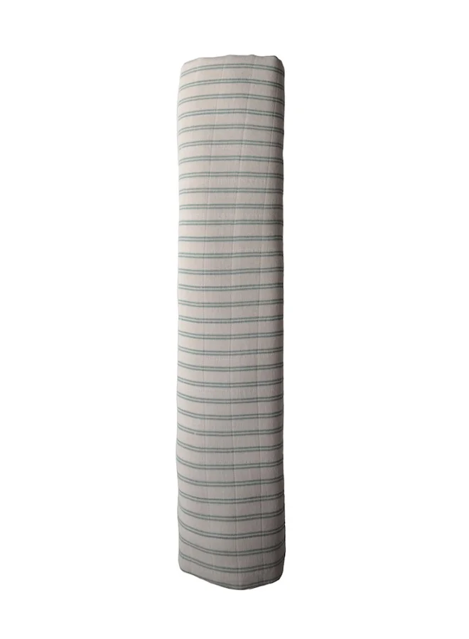 mushie Swaddle Sage Stripe