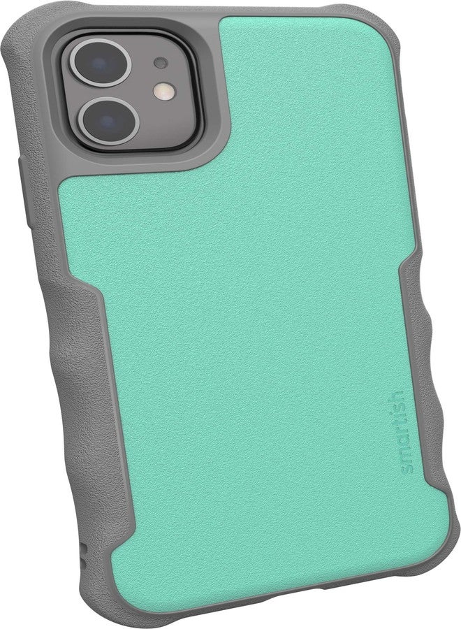 Smartish iPhone 11 Armor Case - Gripzilla [Rugged + Protective] Slim Tough Grip Cover - Minty Fine - Image 1