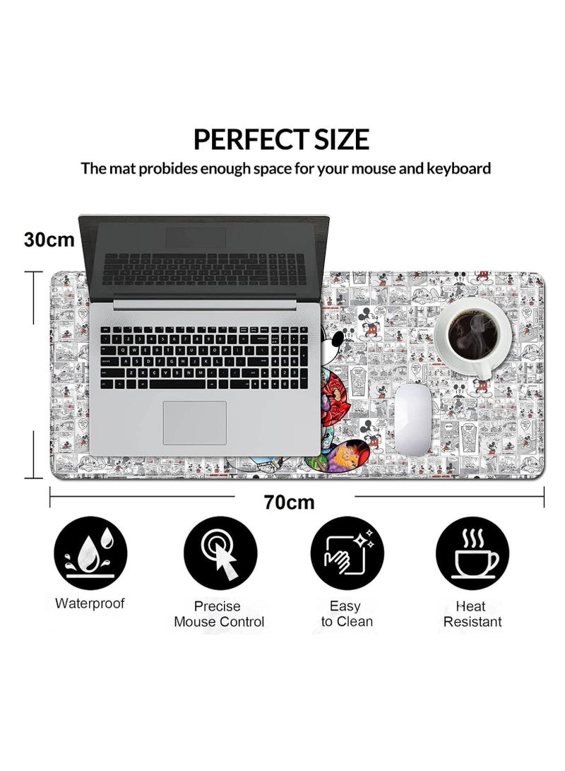 MickeyMouse Character Gaming Mouse Pad – desktop Mat XL Size Anti Slip Base – Speed Edition – 2mm | 70 X 30 cm - Image 5