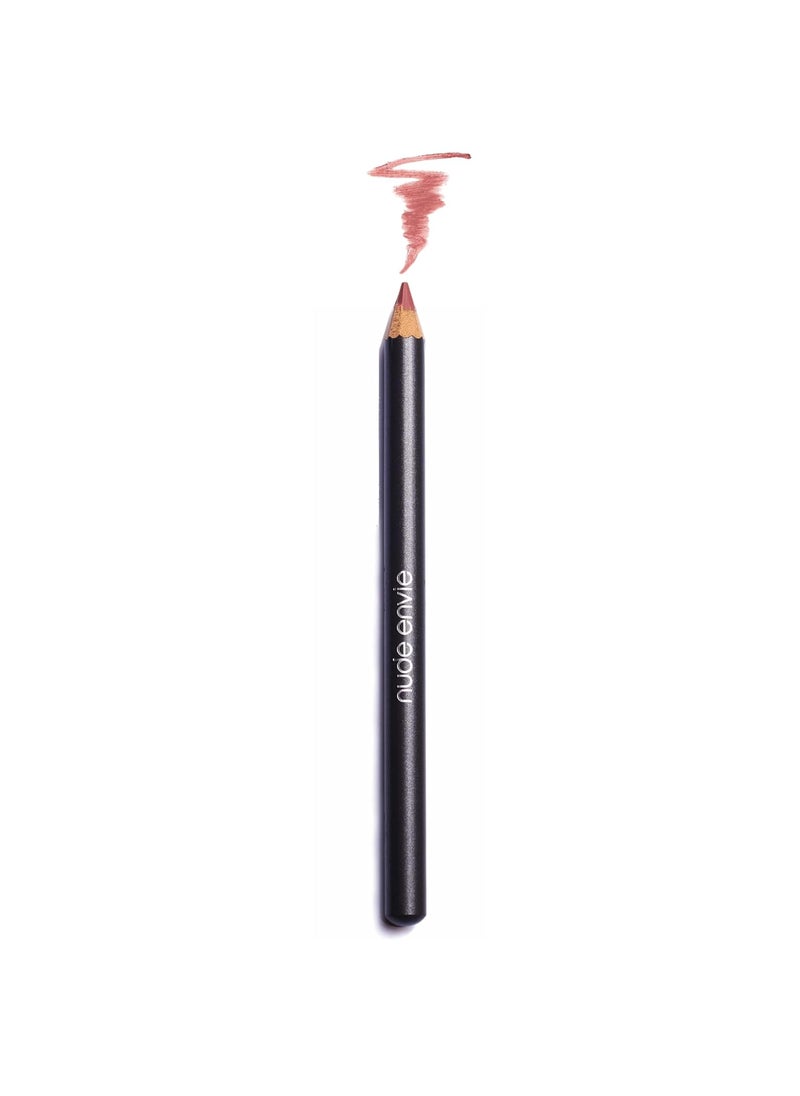 NUDE ENVIE nude envie Lip Liner Pencil  Certified Vegan Lip Pencil  CrueltyFree and ParabenFree Classy 