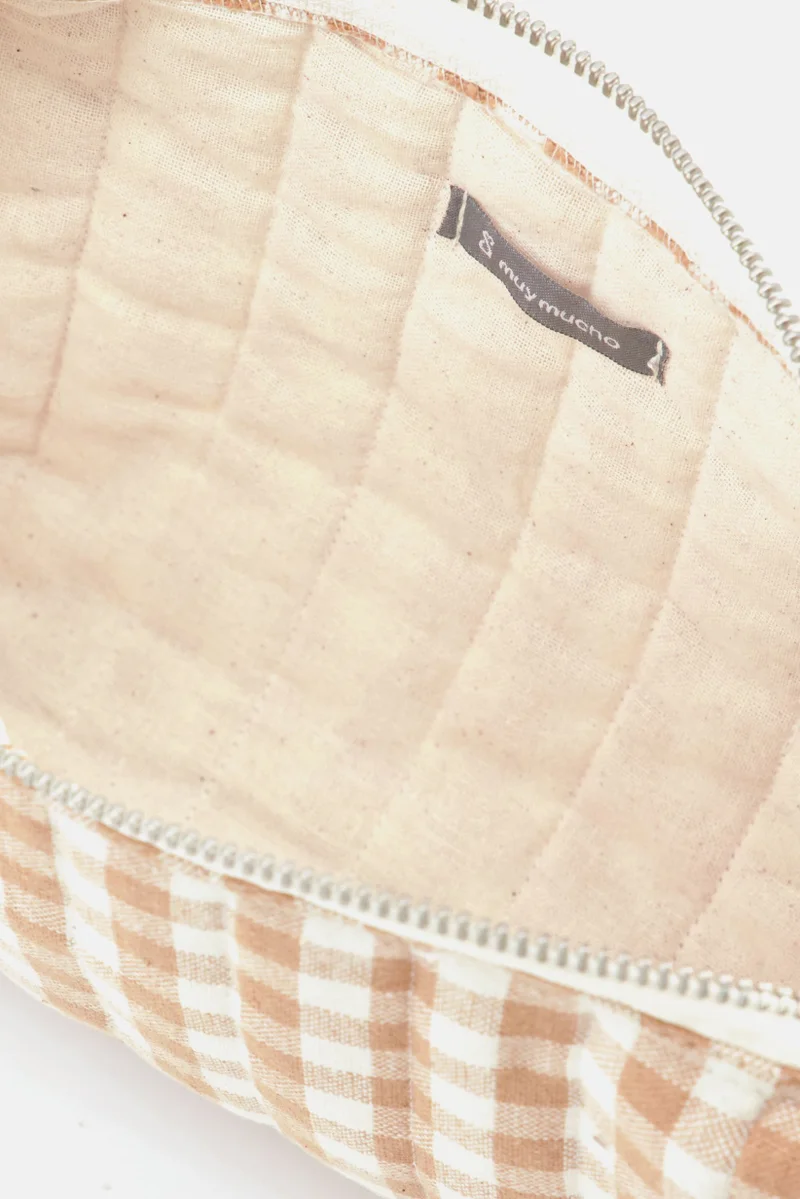 Muy Mucho Large Toiletry Bag 24 X 16 X 12 cm, Beige