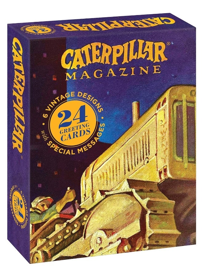 Caterpillar Greeting Cards 
