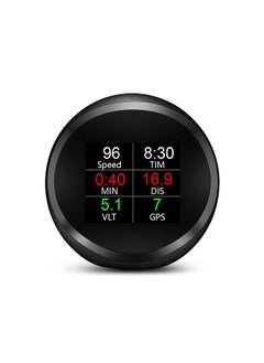 GPS Speed Slope Meter, Digital Inclinometer Level & Angle Gauge, Head Up Display Speedometer, Bevel Tilt Gauges with Multifunctional Function for All DC5-18V Car