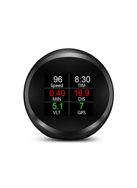GPS Speed Slope Meter, Digital Inclinometer Level & Angle Gauge, Head Up Display Speedometer, Bevel Tilt Gauges with Multifunctional Function for All DC5-18V Car