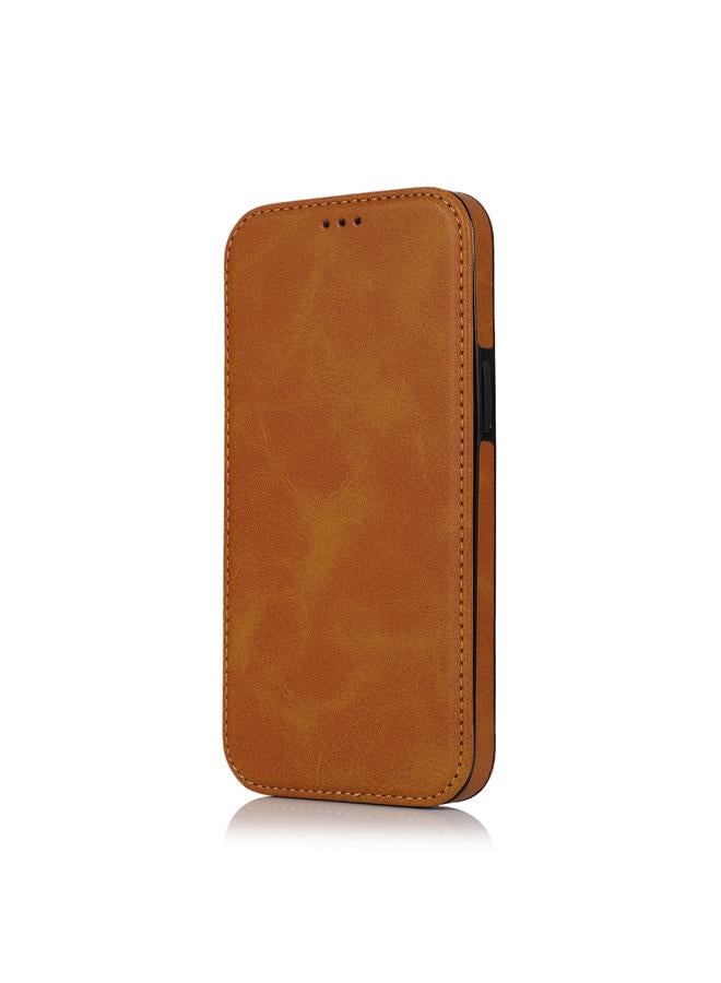 Zaboon Case For iPhone 12 Pro Max Knight Magnetic Suction Leather Phone Case - Image 2