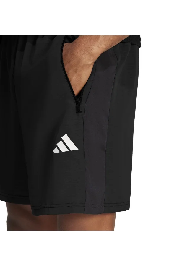 Adidas Tr-Es Wv Mel S Black Shorts (1/2) Shorts For Men